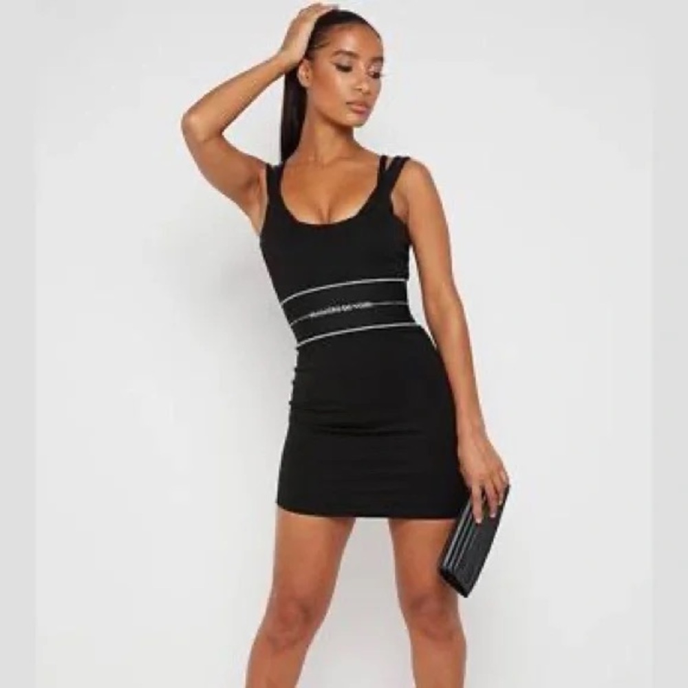 Manière De Voir Black Mini Dress – Size 6 UK / 2 USA – NWT